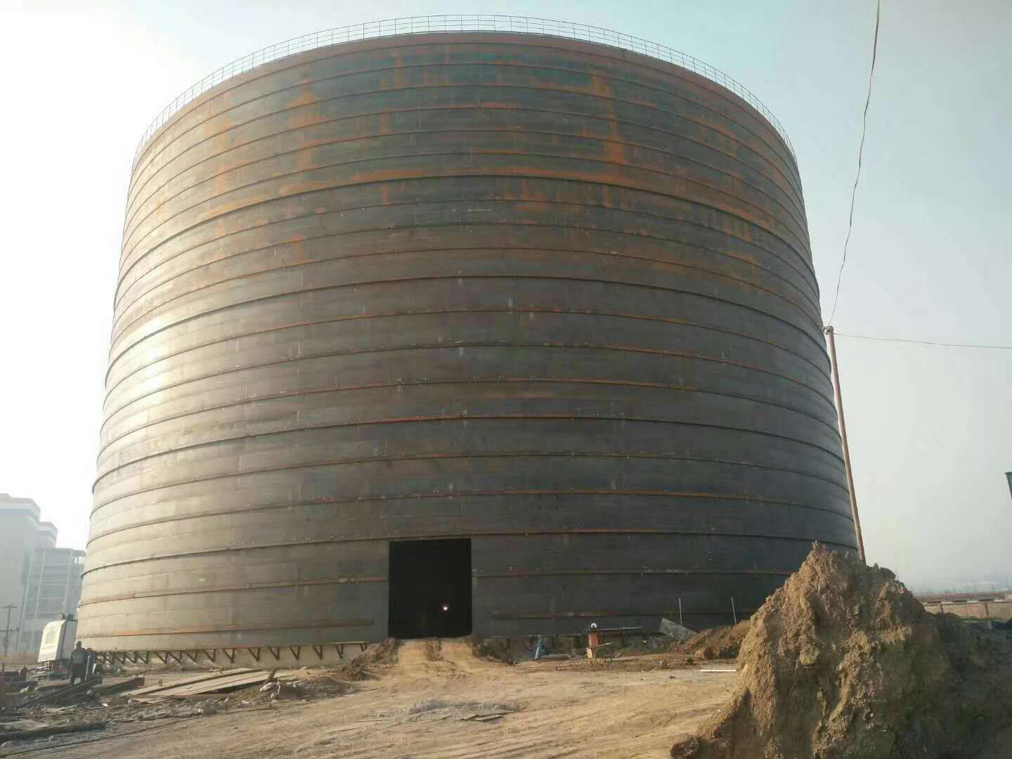 开州承建大型钢板库的好处及原理