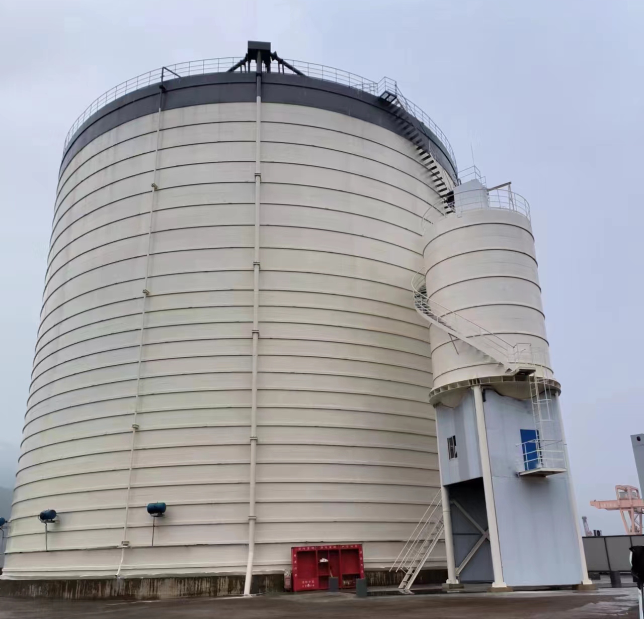 开州10万吨水泥钢板库